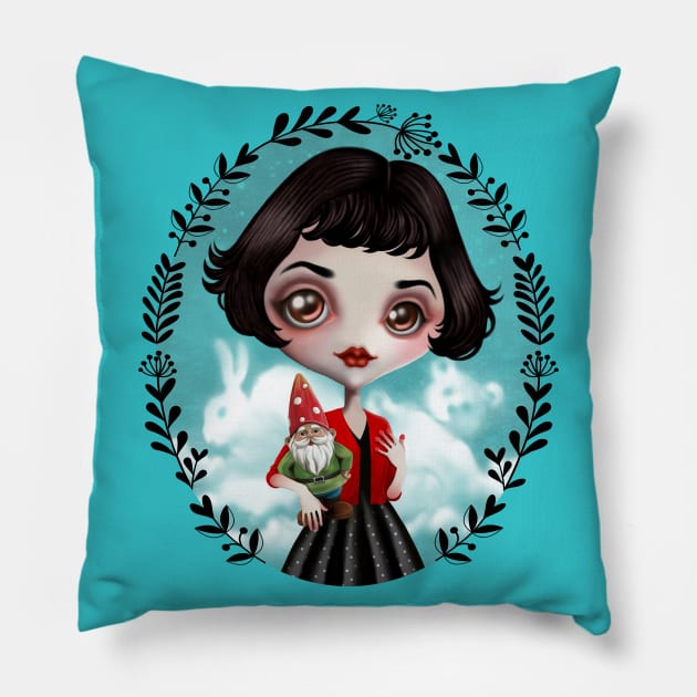 Amelie Pillow by sandygrafik