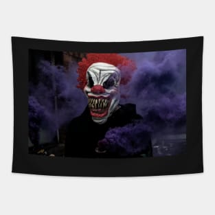 Halloween ugly face Tapestry