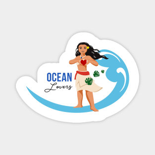 The Ocean Lovers Magnet