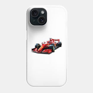 Red Ferrari Formula One Phone Case