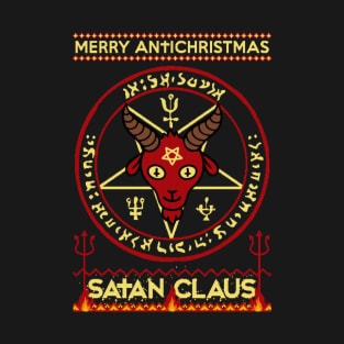 SATAN CLAUS SWEATER | MERRY CHRISTMAS T-Shirt