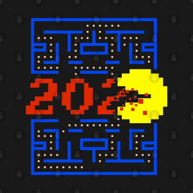 PACMAN New Year by RCM Graphix