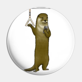 Otter Commuter Pin