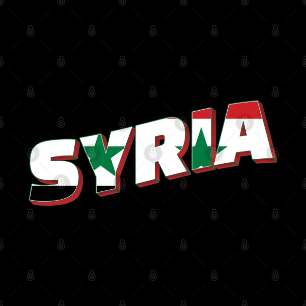 Syria Vintage style retro souvenir by DesignerPropo