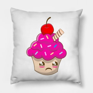 SAD CUPCAKES Pillow