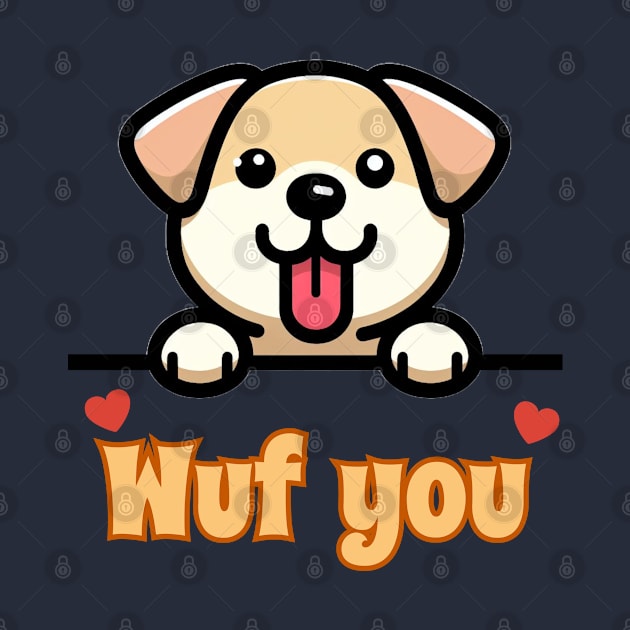 Wuf You - Puppy Love by The Artful Barker