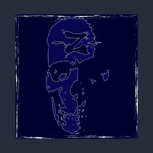 Zombie Skull Blues T-Shirt