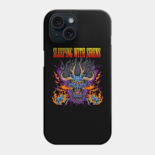 SLEEPING WITH SIRENS MERCH VTG Phone Case