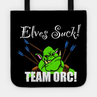 Elves suck! Team orc! Tote