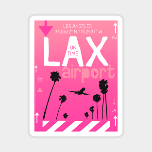 Los Angeles airport code 28122022X Magnet