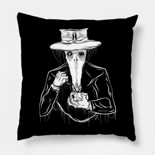 Plage Doctor Medieval death metal art Pillow