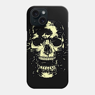 Scream (gold) Phone Case