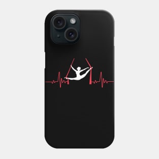 Aerial Silks In A Heartbeat Aerial Acrobatics Phone Case