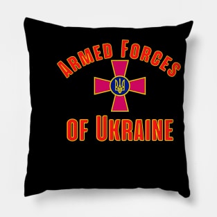 Armed Forces of Ukraine Trident Black Red Classic Pillow