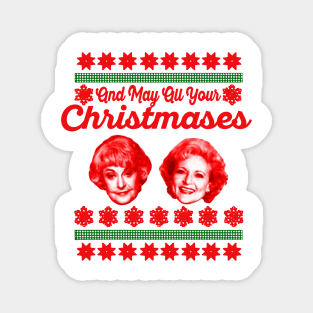 Golden Girls Christmas Magnet