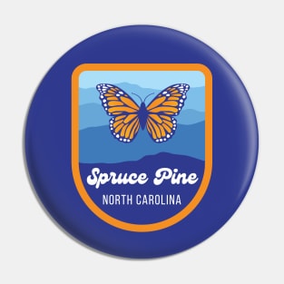 Spruce Pine North Carolina Tourist Souvenir Pin