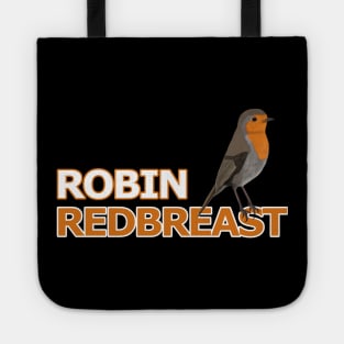 jz.birds Robin Redbreast Bird Watching Design Tote