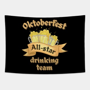 Oktoberfest All-Star Drinking Team Tapestry