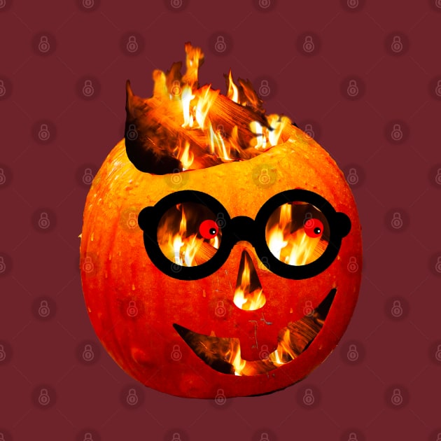 Firey Halloween pumpkin by dalyndigaital2@gmail.com