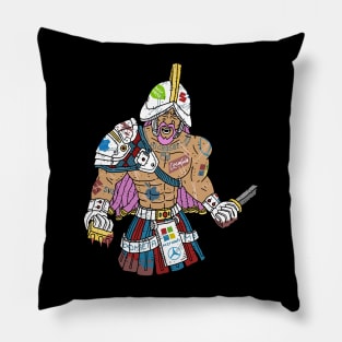 modern gladiator. capitalism. Pillow