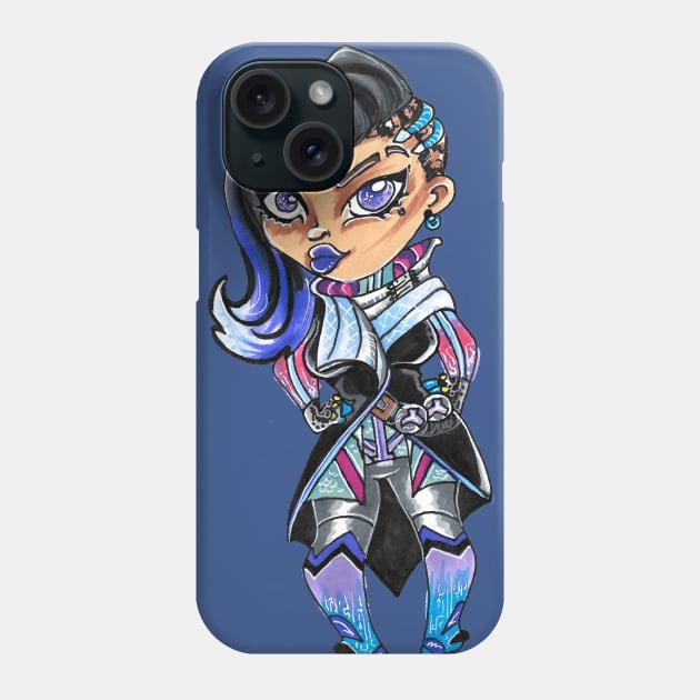 Sombra  hacked Chibi Phone Case by Geeky Gimmicks