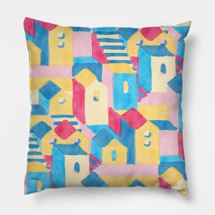 Matisse Rainbow Houses Pillow