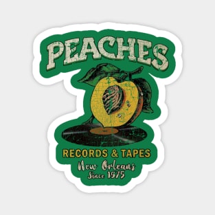 Peaches Records & Tapes 1975 Magnet