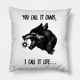 Nordic mythological Wolf Pillow