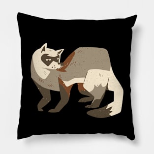 ferret lover, cute ferret, ferret pet, animals- black footed ferret Pillow