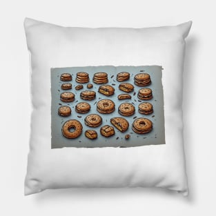 Dorayaki Kawaii Japan Japanese Vintage Yummy Retro Pillow