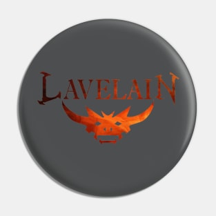 Fiery Elemental Logo Pin