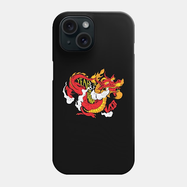 Year Of The Dragon Phone Case by Thomcat23