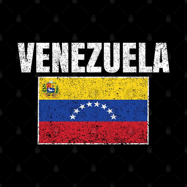 Venezuelan National Flag Vintage Venezuela Country Gift by Grabitees