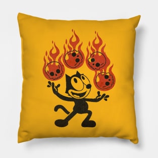 FELIX JUGLING RETRO SKULLS Pillow