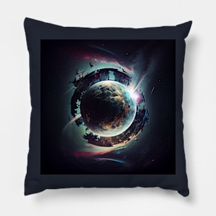 strange planet Pillow