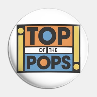 Top Of The Pops Music TV Pin