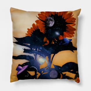 Space Flower Pillow