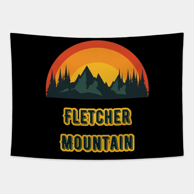 Fletcher Mountain Tapestry by Canada Cities