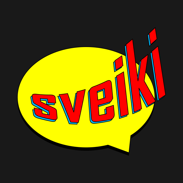 Sveiki Caption by Penciligram