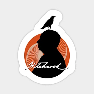 Hitchcock Bird by CRE8TVT Magnet