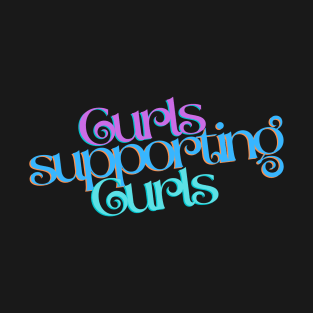 Curls Supporting Curls v5 T-Shirt