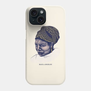 Maya Angelou Phone Case