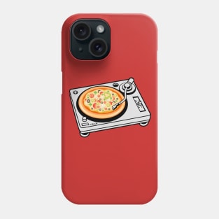 Pizza Scratch Music Phone Case