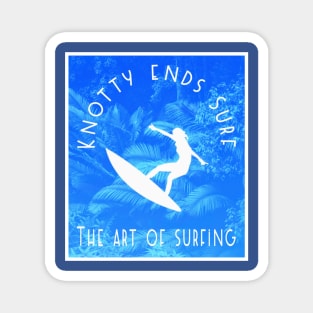 The art of surfing Magnet