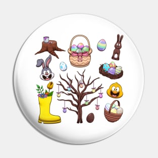 Easter Elements Pin