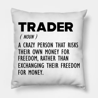 Trader Definition Pillow