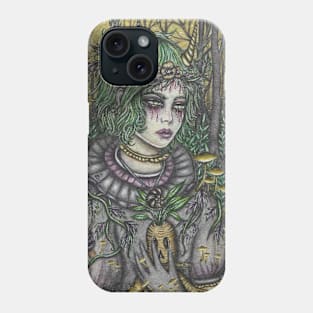 Malachite Portrait Phone Case