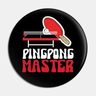 Table Tennis Ping Pong Master Pin