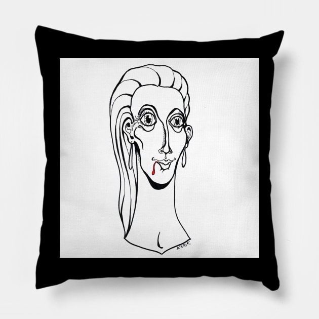 VAMPIRE Pillow by jerrykirk