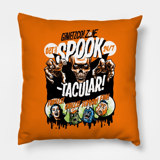 G’Zap Spooktacular Pillow by GiMETZCO!